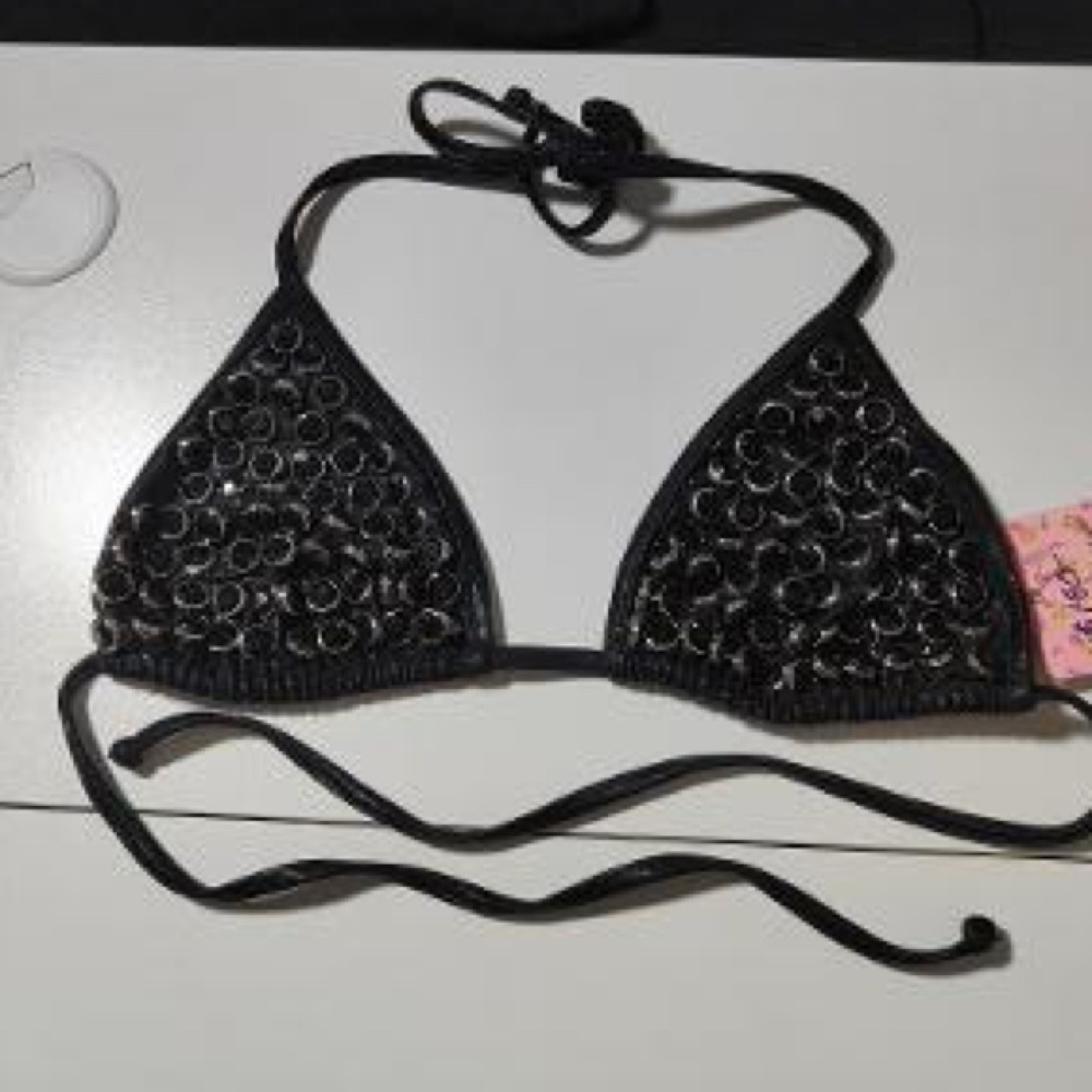 Betsey Johnson swim top new never used